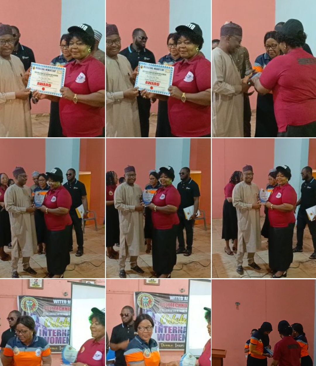 Female Staff Honor Auchi Polytechnic Rector as Gender Equality Champion