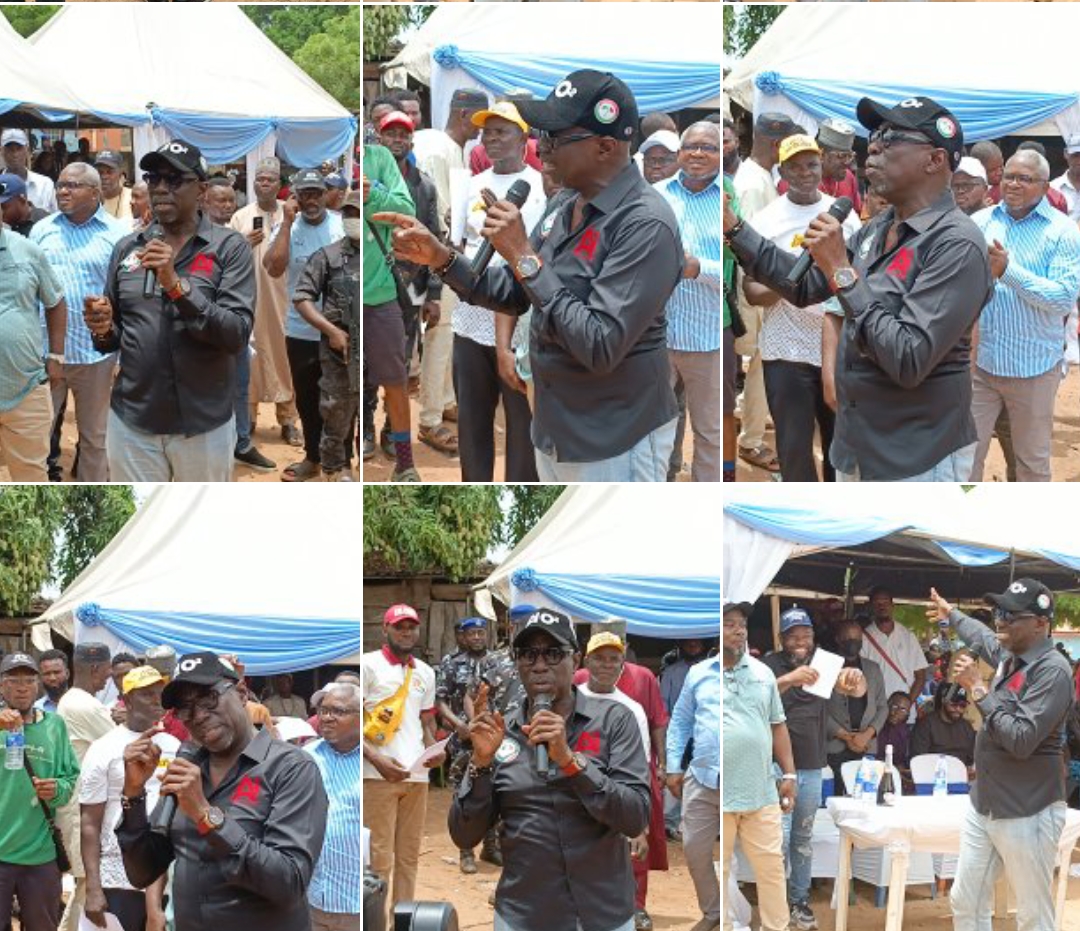 Edo2024: “You are our frontliners in the fight against insecurity” Asue tells Okada Riders in Auchi