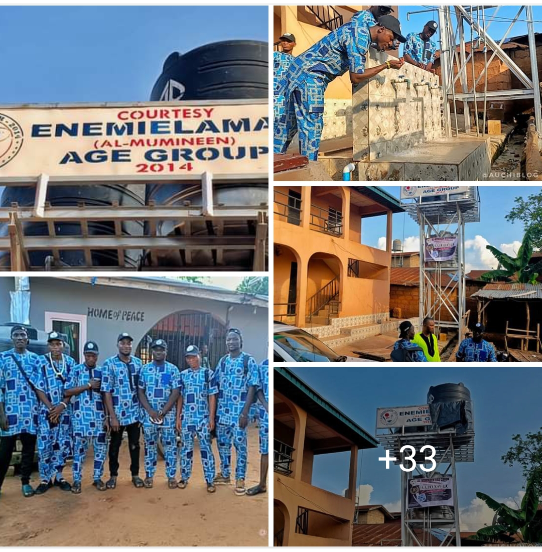 Enemielama Age Group Inaugurate 10 Year Anniversary Project