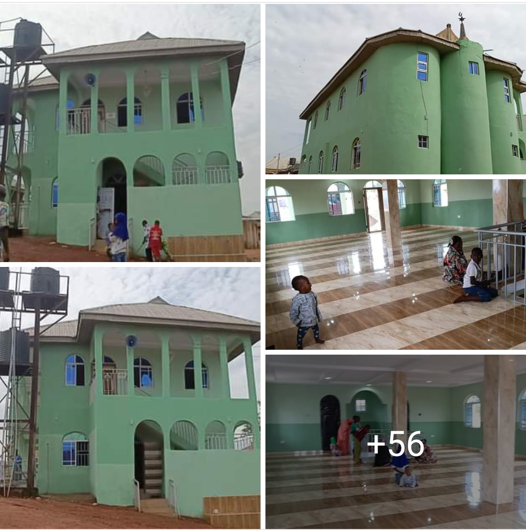 Photostory: Okpokhuili Mosque is Officially Open as Chief Imam of Auchi Leads Worshippers in Prayers