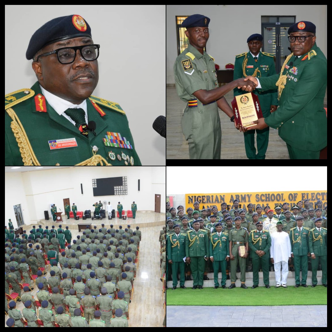 “Be Good Ambassadors of NASEME” -Maj. Gen. Arogundade Charges Graduating Students, Inaugurates 2 Courses